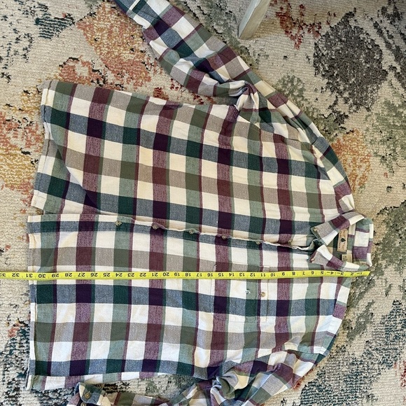 VTG 90s Northwest Territory Men’s XL Flannel Plaid Button Down Shirt - Picture 9 of 11